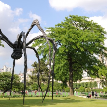 Fotografie: L'areigner de Louise Bourgeois, Paris