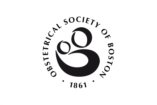 Logo-Design für Obstetrical Society of Boston, die älteste Gesellschaft für Geburtshilfe in den USA. ©Gabriele Stautner, ARTIFOX