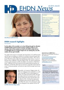 Newsletter by Gabriele Stautner, ARTIFOX, for EHDN