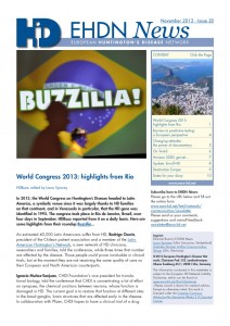 Newsletter by Gabriele Stautner, ARTIFOX, for EHDN