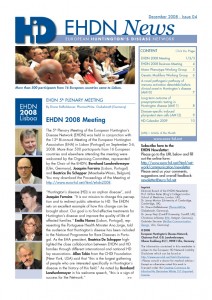 Newsletter by Gabriele Stautner, ARTIFOX, for EHDN