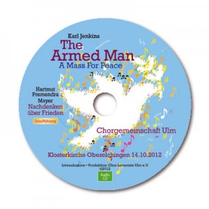 CD, Compact disk by Gabriele Stautner ARTIFOX for Chor Levantate