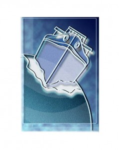Illustration for the Faroe Insurance Company, ship section, © Gabriele Stautner, ARTIFOX