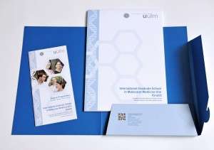 Corporate Design: International Graduate School in Molecular Medicine Ulm, iPad presentation