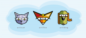Corporate Design: ARTIFOX AND FRIENDS Communication Design © Gabriele Stautner, ARTIFOX