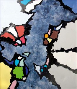 Malerei, Kunst, Winter in Island, ©Gabriele Stautner, ARTIFOX, Ulm